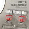 Estante de clip para colgar mopa en la pared, gancho sin perforaciones, baño, hebilla de baño, artefacto fijo para escoba, estante de almacenamiento de mopa