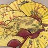 Ventoinha Dobrável de 8 polegadas 10 polegadas Estilo Chinês Tendência Nacional Ventoinha Dobrável Tinta em Branco Ventoinha de Verão Fabricante Atacado