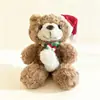 Jellyc Británico Serie Navideña Conejo de Orejas Caídas Peluche Muñeco de Árbol de Navidad Muñeco de Regalo Navideño