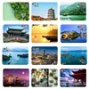 Hangzhou Ciudad Punto de Referencia Pagoda Leifeng Ciudad Song Lago del Oeste Calle Antigua Magnéticos de Vidrio para Refrigerador Culturales y Creativos Recuerdo Turístico Decoración del Hogar