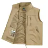 Chaleco Chaqueta para Hombre Otoño e Invierno Casual para Hombre al Aire Libre Pesca Chaleco de Bolsillo de Lana Polar Chaleco de Lana Polar Ropa de Abrigo para Hombre