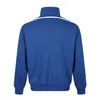 Ropa para Hombre Northbound Otoño 2026 Nuevo Sudadera Deportiva Bordada con Parches de Rayas Verticales Chaqueta Deportiva Holgada para Hombre con Cuello Alto