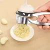Venda por atacado extra grande alho prensa alho imprensa alho clipe multi-funcional liga de zinco aço inoxidável puxar alho prensa