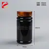 Botella Plástica Transparente Seleccionada Cuidadosamente con Forma de Bambú de 120cc Producto para la Salud de Mascotas Frasco para Empaque de Aceite de Pescado de 200ml Botella para Tabletas de 150g