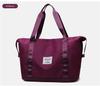 Bolsa de Viagem Grande Capacidade em Estoque, Necessaire de Viagem Dobrável, Mala de Viagem Expansível, Bolsa para Maternidade, Bolsa de Academia, Dobrável