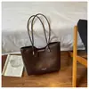 Bolsa Casual Simple de Gran Capacidad para el Trabajo al por Mayor para Mujer Nueva Moda Bolso Tote de Trabajo Versátil para el Hombro
