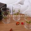 Vaso de Vidrio de Borosilicato Alto Hogar Creativo Vaso de Vidrio de Flor de Lirio de Vientre Grande Alta Temperatura ins Taza Feng Shui Hogar