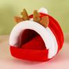 Ano Novo Natal Ninho de Hamster Inverno Engrossado Ninho de Algodão Quente Saco de Mel Ninho de Coelho Ouriço Esquilo Totoro Suprimentos