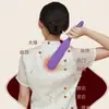 Herramienta de Golpeteo Meridianos para Cuidado de la Salud Práctico, Herramienta de Golpeteo para la Espalda, Dispositivo de Golpeteo para la Salud de Hombros y Cuello, Masajeador de Fitness, Tablero de Golpeteo para Puntos de Acupuntura