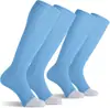 Calcetines con Suela de Toalla Engrosada, Placa de Luz, Calcetines de Sóftbol Largos Antideslizantes Amortiguadores para Estudiantes, Entrenamiento Deportivo, Calcetines de Béisbol hasta la Rodilla