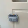 Bolso de Mano Texturizado Tipo Cubo para Mujer 2026 Primavera Nuevo Estilo Diario Dulce Bolso de Hombro Cruzado de Moda Bolso para Debajo del Brazo para Mujer