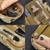 Riñonera Táctica Bolsa para Teléfono Móvil Bolsa de Cinturón Multifuncional para Hombre Funda para Teléfono Móvil Bolso Cruzado Mini Pequeño Vertical para Personas de Mediana Edad y Mayores