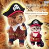 Pet Transformação Roupas de Polícia Roupas de Transformação Roupas Engraçadas para Gatos Natal Halloween Roupas Engraçadas para Animais de Estimação Transformação