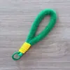 Lanyard de Muñeco de Peluche Colorido para Teléfono, Correa Corta para Muñeca, Llavero para Funda de Teléfono, Correa Antiperdida, Accesorio para Bolso