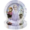 Set Transfronterizo Temático de Frozen: Gafas de Papel, Mantel Desechable, Vasos de Papel, Servilletas de Papel, Platos de Papel, Set Infantil