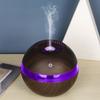 Humidificador creativo USB de gotas de agua de niebla con grano de madera, suministro de fabricantes de máquina de aromaterapia, regalos con LOGO