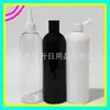 Garrafa PET de 400ml com tampa flip-top, Garrafa PET para dispensar loção, Garrafa dispensadora de shampoo e gel de banho, Garrafa plástica com tampa flip-top
