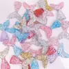 Cauda de Sereia com Lantejoulas Bicolor DIY Acessórios de Cabelo Artesanais para Crianças Grampos de Cabelo Patches Capa de Celular Fivela de Sapato Acessórios de Decoração