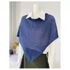 Bufanda Triangular de Punto Calada de Moda Estilo Coreano para Mujer en Otoño, Bufanda Fina Estilo Perezoso para Habitaciones con Aire Acondicionado