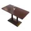 Mesas e Cadeiras Personalizadas para Bares e Restaurantes Ocidentais, Café Estilo Industrial Retrô, Lanchonete, Loja de Chá com Leite, Restaurante e Hotel