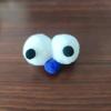 Direto da Fábrica desenho animado fofo olhos grandes bola de pelo DIY joias sapatos e chapéus acessórios