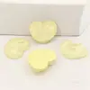 Parche de Resina con Forma de Corazón Asimétrico Transparente, Onda de Agua, Corazón de Durazno, Material para Zapatos con Agujeros, Funda de Teléfono Móvil, Accesorios para el Cabello