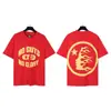Transfronterizo 24ss Hell Star Hellstar Estilo Europeo y Americano High Street Manga Corta Tendencia Camisetas para Hombre y Mujer Belleza de Nicho Marea