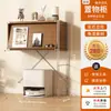 Estantería de Almacenamiento para Sala de Estar Bauhaus Simple Gabinete con Puerta abatible Estantería de Almacenamiento para Dormitorio Estudio Gabinete de Almacenamiento Multifuncional de Pie