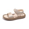 Nuevos modelos de zapatos para niños y niñas de verano 2026, zapatos de suela blanda para bebés mayores, zapatos de playa para niños y sandalias para niños.