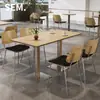 Conjunto de mesa y sillas para cafetería de perfil de aluminio para tablero marino estilo industrial, adecuado para tiendas de té de leche y postres, tiendas de comida ligera y comidas sencillas, mesa de diseñador