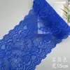 (Recomendado) Renda Macia Elástica de 15cm, Lingerie Sexy Colorida, Tecido de Renda, Bainha Alargada