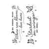 Mariposa con Lenguaje de Flores Personalizado Palabras en Inglés Pegatinas de Tatuaje Herbales Impermeables y a Prueba de Sudor Duraderas No Reflectantes Estilo Literario de Gama Alta