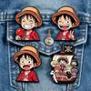Pirata 2026 Novo Desenho Animado Forma de Broche de Metal Distintivo de Personalidade Criativa Acessório Decorativo Versátil Transfronteiriço
