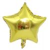 Balões de Filme de Alumínio Estrela de Cinco Pontas de 18 polegadas Balões de Filme de Alumínio Balões de Folha de Alumínio Balões de Decoração de Aniversário Casamento Balão de Hélio Atacado