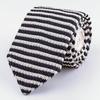 Fabricantes de corbatas de punto de 6 cm de Shaoxing Shengzhou, venta al por mayor, corbatas de negocios informales de poliéster de moda coreana, ropa formal para hombres
