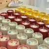 Frasco de Vela Aromática de Concreto Transfronterizo de Fábrica Portavelas de Cemento DIY para Velas Ornamentación de Taza de Vela Aromática Resistente a Altas Temperaturas