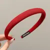 Diadema Retro de Color Café de Caña Ancha para Mujer para Otoño e Invierno, Nuevo Estilo 2025, Diadema de Gama Alta, Pinza para el Cabello para Lavarse la Cara, Accesorio para el Cabello