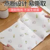 Papel Toalha Especial para Cozinha Pano Preguiçoso Uso Duplo Úmido e Seco Fácil de Limpar Antiaderente Óleo Toalha de Mão