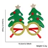 Gafas Navideñas para Fiesta Infantil de Amazon Transfronteriza Marco de Gafas Fiesta Navideña Regalo de Navidad Juguete Juguete de Fiesta