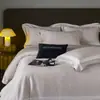 6 Peças Novo Conjunto de Lençóis Jacquard Tencel LF da Lenzing Áustria Estilo Lençol de Cama 1,5m Conjunto de Quatro Peças Stephen-Light Macio