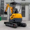 Excavadora Nueva de 2.5 Toneladas Sin Cola, Motor Hidráulico Completo de Marca, Soporte de Exportación para Envío de Excavadoras
