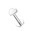 Titanio G23 Clavo para Labio Uña de Cuerpo Uña de Oreja Luna Estrella Amor Rayo Cruz Aleación de Titanio Joyería para Perforación Uña de Oreja