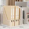 Suporte para Armazenamento de Arquivos, Cesto Organizador Multifuncional para Mesa, Caixa Organizadora de Mesa, Suporte para Livros, Estante de Escritório, Armazenamento de Dados