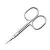 Cortador de Cutícula Apontado Ultrafino para Remover Peles Mortas e Unhas Encravadas, Removedor de Pele Morta Estilo Russo, Tesoura de Unha de Aço Inoxidável para Manicure Profissional