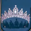 Coroa de Noiva Adorno de Cabeça Liga de Zinco Strass Cristal Acessórios para Vestido de Casamento Estação Venda Quente Acessórios de Cabelo Atacado Coroa