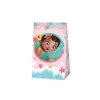 Princesa del Océano Moana Tema Fiesta de Bebé Tema Cumpleaños Decoración Bolsa de Papel Bolsa de Dulces Bolsa de Regalo Pegatina