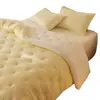 Colcha de nata para niña, relleno de maíz ceroso, engrosada para abrigar, adecuada para primavera, otoño e invierno, uso en todas las estaciones