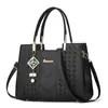 Bolsas de Exportación Taizhou para Mujer 2025 Nueva Moda Hilo Bordado Bolsa para Mamá Bolsa de Mujer de Gran Capacidad Bolso de Hombro Único Cruzado Dropshipping