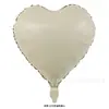 Globos de Papel de Aluminio en Forma de Corazón de 18 Pulgadas para Decoraciones de San Valentín, Confesiones, Bodas y Habitaciones de Novia, Venta al por Mayor
