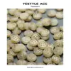 Botones de Resina Yisen de Cuatro Agujeros para Camisa Botones para Puño y Cuello de Tejido Cardigan Botones Decorativos para Camisa DIY Cosidos a Mano